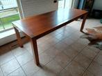 Lange houten tafel, zeer stevig maar lichtgewicht, Ophalen, 200 cm of meer, 50 tot 100 cm, Zo goed als nieuw