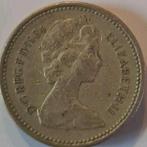 One pound 1984 Elizabeth ll, Postzegels en Munten, Munten | Europa | Niet-Euromunten, Goud, Ophalen, Losse munt, Overige landen