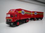 Herpa MAN F90 combinatie Gaggli Spatzle nuddeln., Ophalen of Verzenden, Zo goed als nieuw, Bus of Vrachtwagen, Herpa