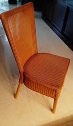 4 originele LOOM stoelen voor 50 euro, Huis en Inrichting, Stoelen, Gebruikt, Riet of Rotan, Ophalen of Verzenden, Vier