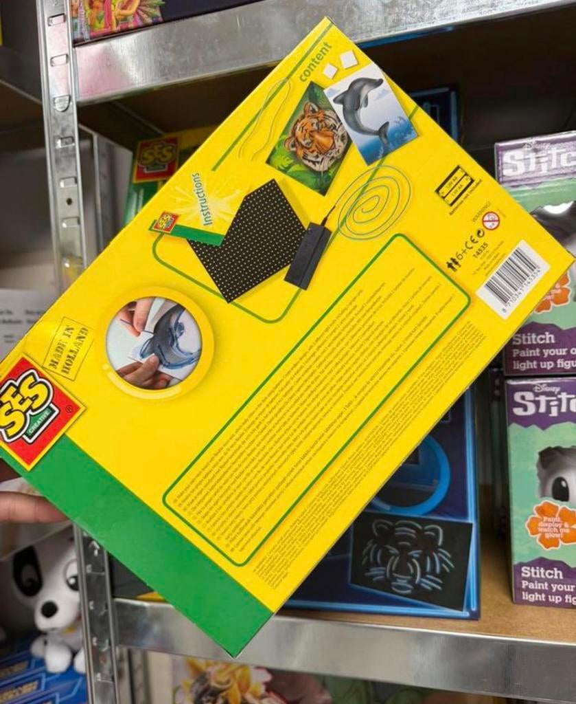 SES Creatieve Neon Lichtset Tijger Dolfijn bouw je Neonbord, Nieuw, Ophalen of Verzenden, H, Knutselen