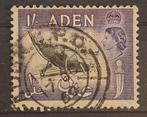 Aden Postzegel, Ophalen of Verzenden, Gestempeld, Midden-Oosten