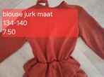 Jurk 140, Ophalen of Verzenden, Zo goed als nieuw, Meisje, Jurk of Rok