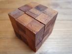 Houten puzzel 3d, Hobby en Vrije tijd, Denksport en Puzzels, Minder dan 500 stukjes, Ophalen of Verzenden, Zo goed als nieuw, Rubik's of 3D-puzzel