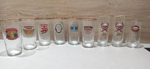 Oude bierglazen Heineken/Amstel, Verzamelen, Biermerken, Gebruikt, Glas of Glazen, Heineken, Ophalen of Verzenden