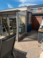 Aluminium kozijnen schuifdeuren, Ophalen, Gebruikt