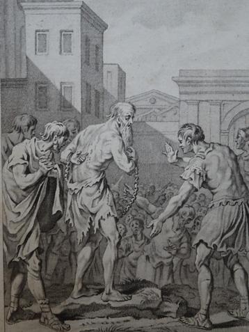 Ets Oproer door ontsnapte bejaarde schuldenaar, Portman 1793 beschikbaar voor biedingen