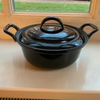 Dru braadpan gietijzer zwart 18 cm als nieuw, Huis en Inrichting, Ophalen of Verzenden, Zo goed als nieuw, Gietijzer, Koekenpan of Braadpan