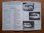 Mercedes-Benz Mercavan Motorhomes folder, Ophalen of Verzenden, Gelezen, Mercedes