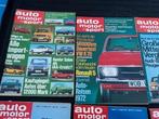 Duitstalige autobladen Auto Motor Sport 1971-1979, Boeken, Auto's | Folders en Tijdschriften, Gelezen, Algemeen, Diverse auteurs