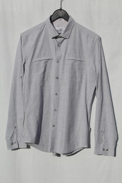 Mooi grijs 100% katoenen overhemd.Mt S/P.Merk Calvin Klein, Kleding | Heren, Overhemden, Zo goed als nieuw, Halswijdte 38 (S) of kleiner