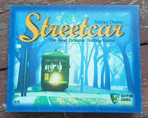 Streetcar The New Orleans Trolley Game, Hobby en Vrije tijd, Gezelschapsspellen | Bordspellen, Zo goed als nieuw, Een of twee spelers