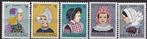 Kinderzegels, klederdrachten – MNH - NVPH747-751, Postzegels en Munten, Postzegels | Nederland, Na 1940, Ophalen of Verzenden