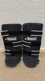 Scheenbeschermers + Bandage - Rumble Boxing Gear, Sport en Fitness, Boksen, Ophalen, Gebruikt, Boksbeschermers