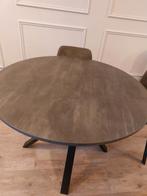 IKEA Mariedamm eettafel 105cm + 4 stoelen, Huis en Inrichting, Tafels | Eettafels, Ophalen, Gebruikt, Rond, Modern