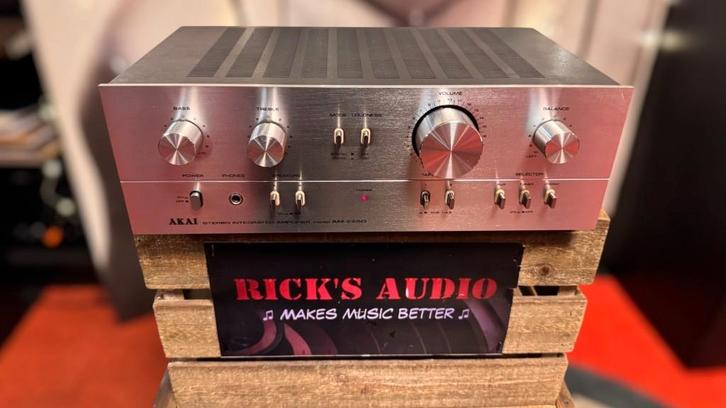 Akai AM‑2250 – Stereo Versterker – MÉT GARANTIE, Audio, Tv en Foto, Versterkers en Receivers, Refurbished, Stereo, Minder dan 60 watt