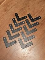 Haakse Verbindingsplaatjes - 10 stuks - 50x50mm, Ophalen of Verzenden, Nieuw, 50 tot 100 mm, Overige typen