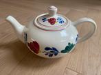 Boerenbont theepot, Huis en Inrichting, Keuken | Servies, Gebruikt, Overige typen, Ophalen of Verzenden, Aardewerk