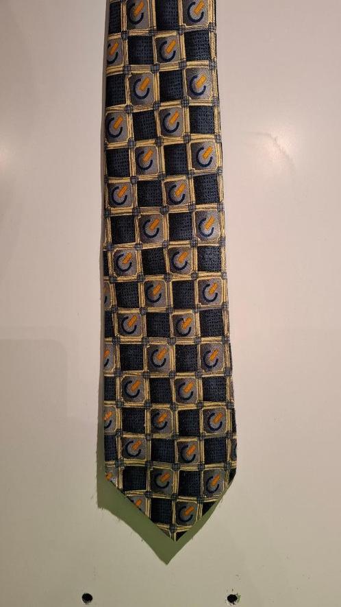 NS stropdas, Kleding | Heren, Stropdassen, Zo goed als nieuw, Blauw, Verzenden
