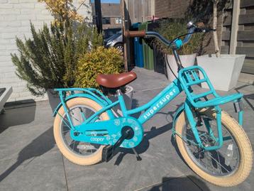 Kinderfiets Supersuper Cooper 16 inch inclusief zijwieltjes beschikbaar voor biedingen