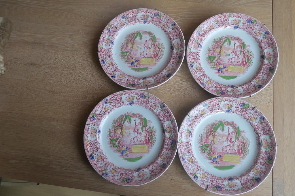 wandborden Petrus Regout, Ophalen