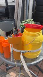 CurTec waterdichte ton met brandblusser, en plakset, Watersport en Boten, Ophalen of Verzenden, Zo goed als nieuw, Zeilboot of Motorboot