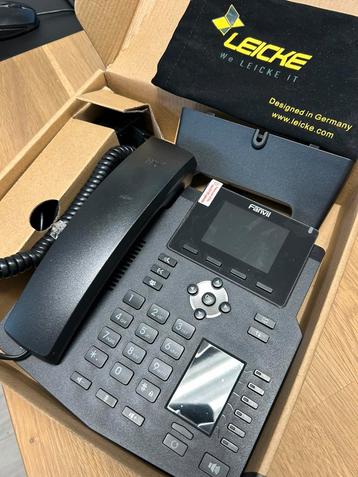 Fanvil X4 VoIP telefoon – nieuw in doos (met adapter) beschikbaar voor biedingen