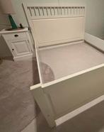 Gratis Ikea Hemnes bedframe 160x200, Ophalen, Wit, Tweepersoons, Zo goed als nieuw