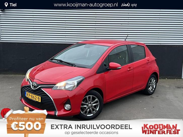 Toyota Yaris 1.0 VVT-i Lounge Achteruitrijcamera, Parkeersen, Auto's, Toyota, Bedrijf, Te koop, Yaris, ABS, Achteruitrijcamera