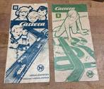 2 oude boekjes gebruiksaanwijzing van CARRERA racebaan, Ophalen of Verzenden, Gebruikt