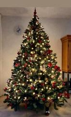Kunst kerstboom 2.25m compleet met 400 LED’s, Diversen, Kerst, Ophalen, Zo goed als nieuw
