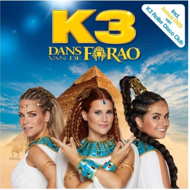 K3 Dans van de Farao cd + dvd - Nieuw in verpakking, Cd's en Dvd's, Cd's | Kinderen en Jeugd, Nieuw in verpakking, Muziek, Tot 2 jaar