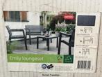 loungeset, Keter type Emily 2021, Ophalen, 4 zitplaatsen, Kunststof, Nieuw