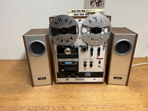 Akai X2000SD Bandopnemer Bandrecorder Zeldzaam, Audio, Tv en Foto, Bandrecorders, Bandrecorder, Met stofkap, Ophalen of Verzenden