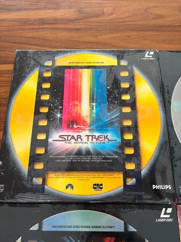 Star Trek 1-3 Laserdisc Sealed NL Subs beschikbaar voor biedingen