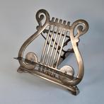 Vintage boekenstandaard / muziekstandaard - harp / lier, Ophalen of Verzenden, Gebruikt