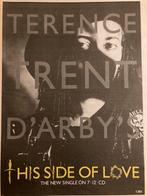 Paginagrote A3 advertentie TERENCE TRENT D’ARBY This Side Of, Cd's en Dvd's, Vinyl | Pop, Ophalen of Verzenden