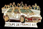Citroën AX- Coupe de France pin, Verzamelen, Speldjes, Pins en Buttons, Verzenden, Nieuw, Transport, Speldje of Pin