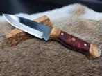 Epoxy Olijfhout Bushcraft Kampeer Handgemaakte mes, Verzamelen, Ophalen of Verzenden, Overige soorten, Mes of Dolk