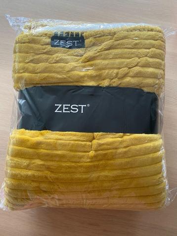 Gele plaid zest beschikbaar voor biedingen