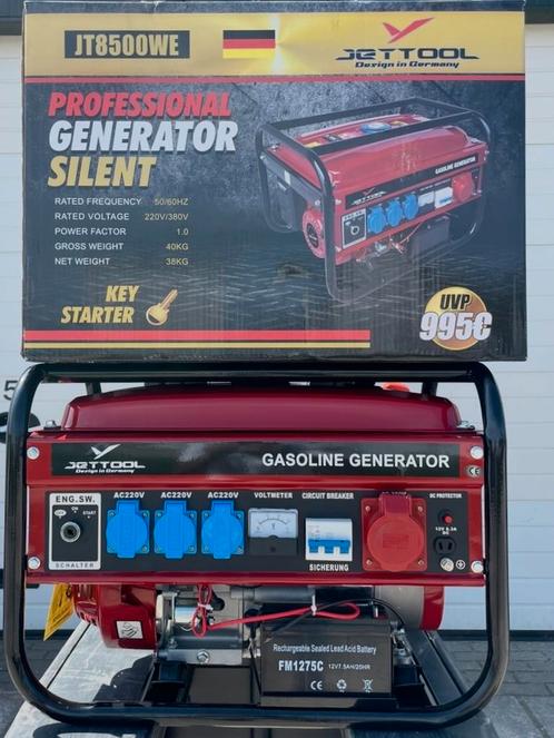 JETTOOL JT8500WE Aggregaat - Elektrisch gestart, Auto diversen, Autogereedschap, Nieuw, Ophalen