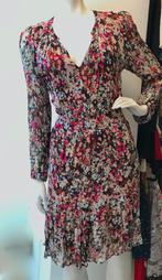 Dante6 jurkje Dante jurk Viscose roze rood boho M, Overige kleuren, Verzenden, Zo goed als nieuw, Boven de knie