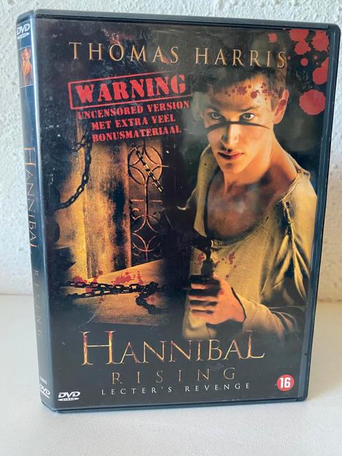 dvd: “HANNIBAL RISING - LECTER’S REVENGE”  (2007), Cd's en Dvd's, Dvd's | Horror, Zo goed als nieuw, Slasher, Vanaf 16 jaar, Ophalen of Verzenden