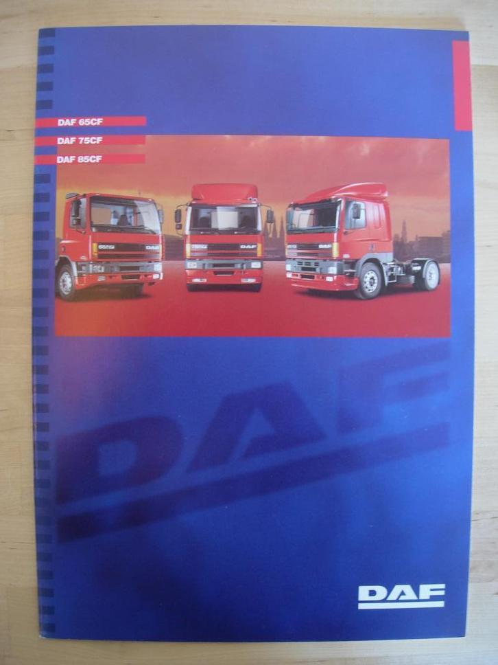 DAF 65CF 75CF 85CF Brochure 2000 – NL – 65 75 85 CF, Boeken, Auto's | Folders en Tijdschriften, Zo goed als nieuw, Overige merken