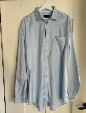 Nieuw John Miller overhemd blauw modern fit maat XXL/48 beschikbaar voor biedingen