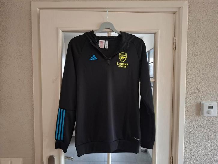 Arsenal Hoodie Zwart Maat S, Kleding | Heren, Truien en Vesten, Zo goed als nieuw, Maat 46 (S) of kleiner, Zwart, Ophalen of Verzenden