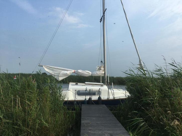 Vaarklaar: Compromis 720 zeilboot, Watersport en Boten, Zeilen en Zeiltoebehoren, Gebruikt, 6 meter of meer, Ophalen
