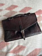 Leren aktetas/schooltas - Hidesign - vintage, Minder dan 30 cm, Bruin, Aktetas of Boekentas, Ophalen of Verzenden