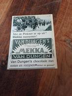 Advertentie van Dungen Mekka Pinksteren 1961, Verzamelen, Ophalen of Verzenden, Zo goed als nieuw, Overige typen