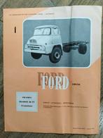 Ford Trader 40 FC frontstuur brochure uit 1964, Gelezen, Ford, Ophalen of Verzenden, Ford Nederland